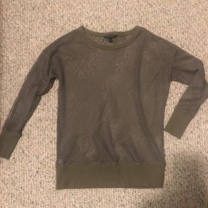 Banana Republic See Through Long Sleeve Shirt